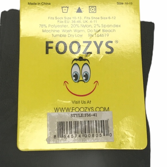 Foozys Eggs and Bacon Socks Black - Picture 4 of 6